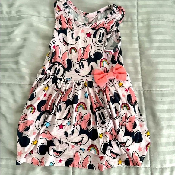 Little Sleepies Minnie Forever Twirl Dress with Bodysuit - 12-18M - Picture 1 of 5